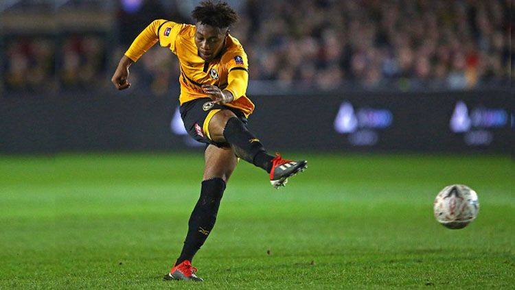 Antoine Semenyo, striker milik Bristol City. Copyright: © Getty Images