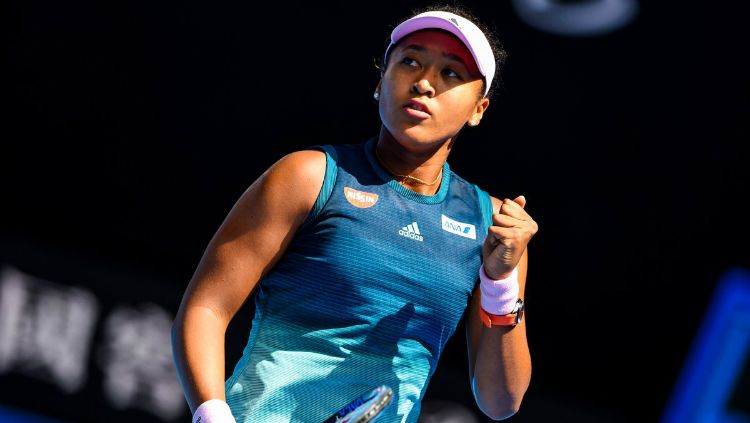 Naomi Osaka melangkah mulus ke semifinal Australia Terbuka 2019. Copyright: © Twitter/Australia Open