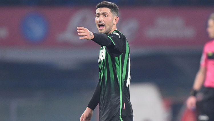Inter Milan rela menukar dua pemainnya demi mendapatkan Stefano Sensi, gelandang serang Sassuolo. Copyright: © Getty Images