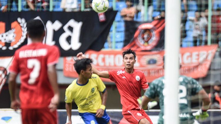 Situasi pertandingan Persija Jakarta melawan Kepri FC Copyright: © Persija Jakarta