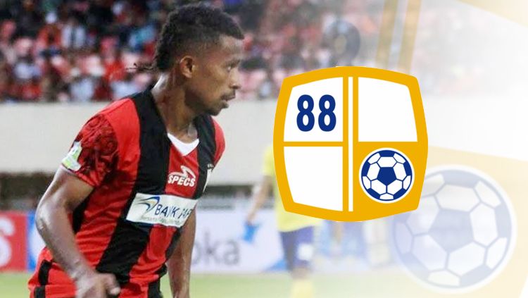 Prisca Womsiwor dan logo Barito Putera Copyright: © INDOSPORT