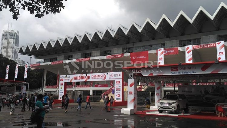 Istora Senayan, venue berlangsungnya ajang Indonesia Open 2019. Copyright: © Arif Yahya/INDOSPORT