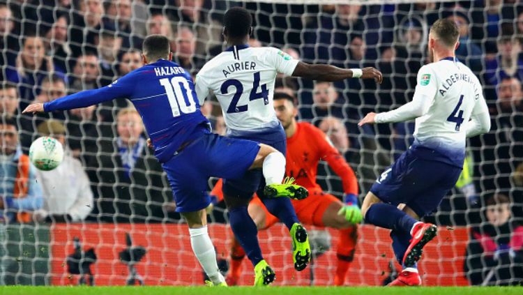 Pertandingan Chelsea vs Tottenham Hotspur di Liga Inggris. Copyright: © Getty Images