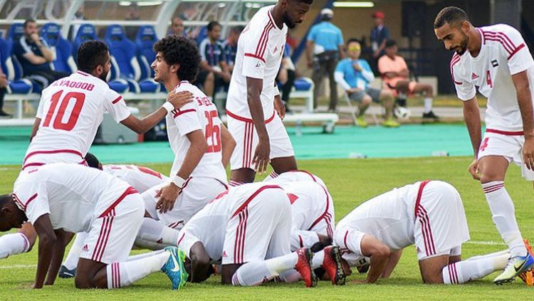 Timnas Indonesia mendapat keuntungan saat melawan Uni Emirat Arab (UEA) di Kualifikasi Piala Dunia 2022 karena sedang dihukum larangan suporter. Copyright: © tribunnews