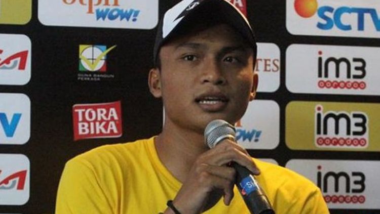 Achmad Faris Ardiansyah saat presscon. Copyright: © http://www.wearemania.net/