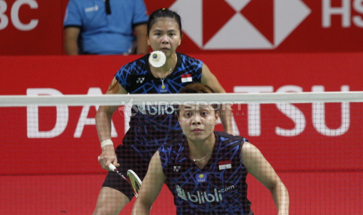 Ganda putri Indonesia, Greysia Polii/Apriyani Rahayu gagal ke final Chinese Taipei Open 2019 Copyright: © Herry Ibrahim/INDOSPORT