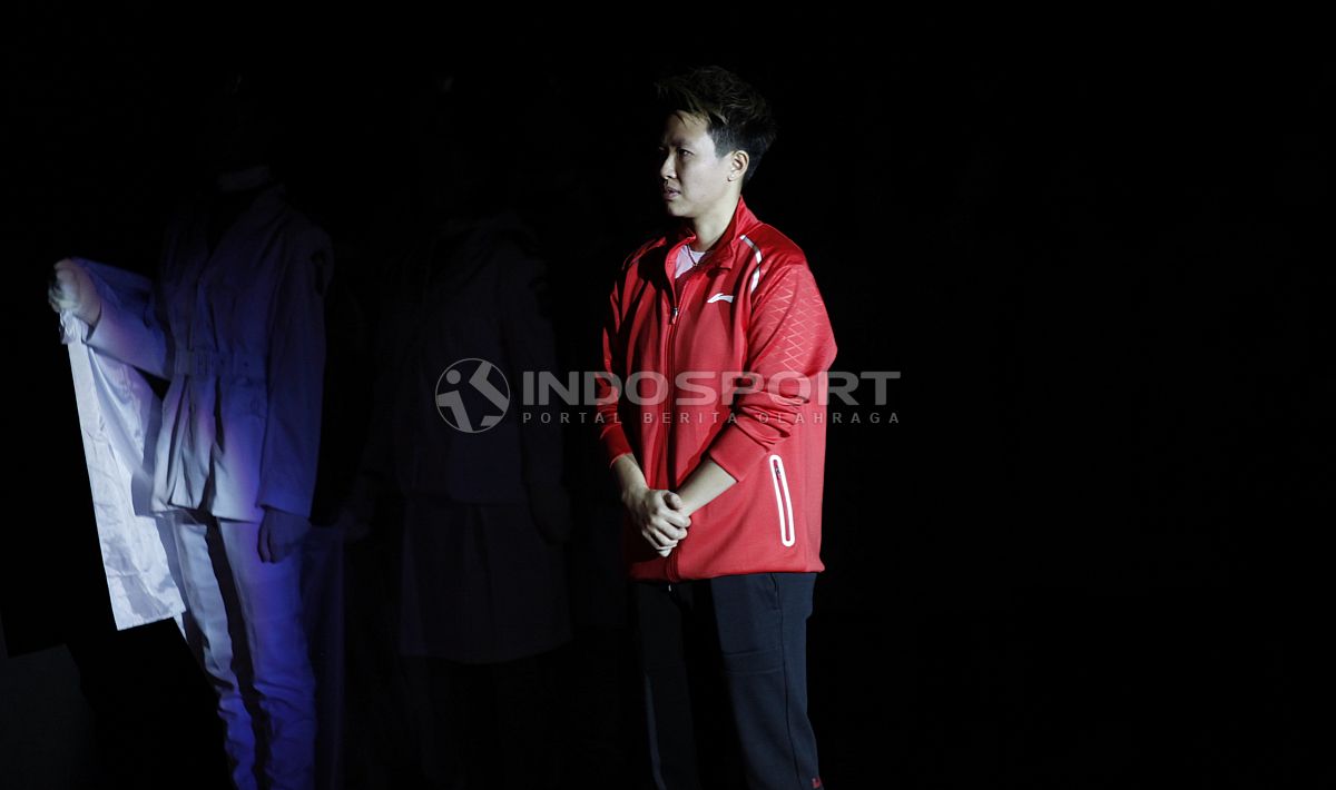 Liliyana Natsir saat di acara farewel dirinya yang dilaksanakan sebelum babak final Indonesia Master Copyright: © INDOSPORT/Herry Ibrahim