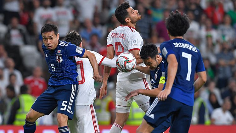 Situasi pertandingan Iran melawan Jepang di semifinal Piala Asia 2019 Copyright: © Getty Images