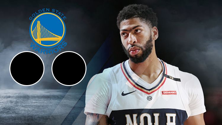 Anthony Davis logo Golden State Warriors Copyright: © Getty Images