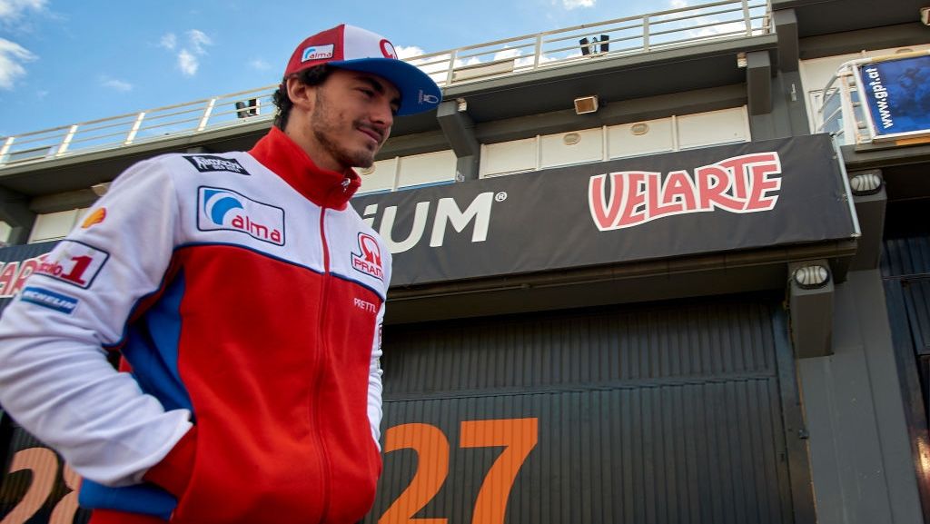 Francesco Bagnaia rider motogp 2019 tim Pramac Racing. Copyright: © Getty Images