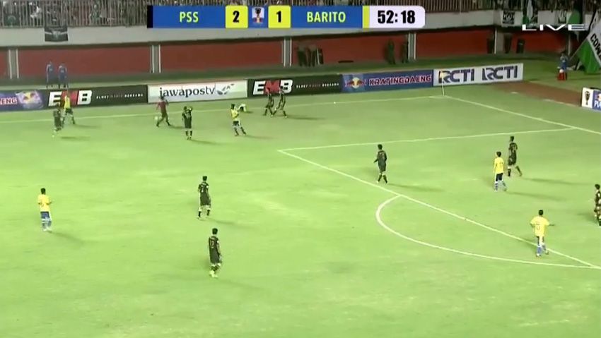 PS Sleman vs Barito Putera Copyright: © mycujoo.tv