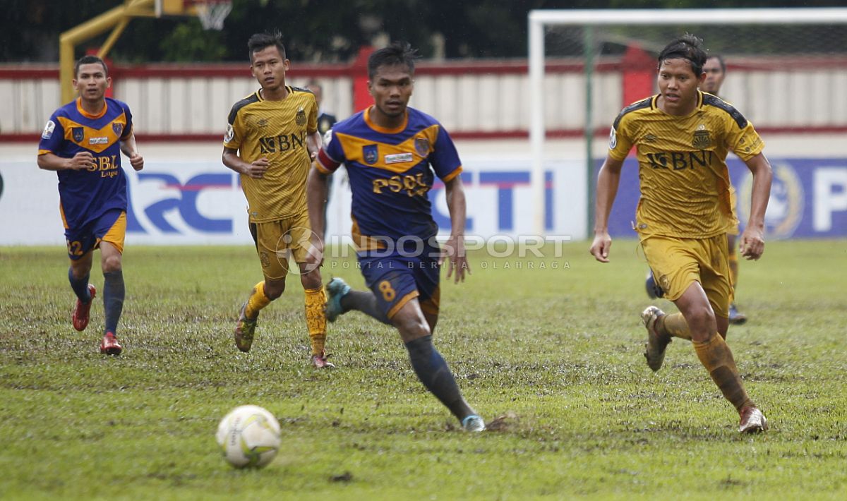 Bhayangkara FC kalahkan PSBL Langsa 4-3 di Leg 2 Babak 32 Besar Piala Indonesia, Jumat (01/02/19). Copyright: © Herry Ibrahim/INDOSPORT