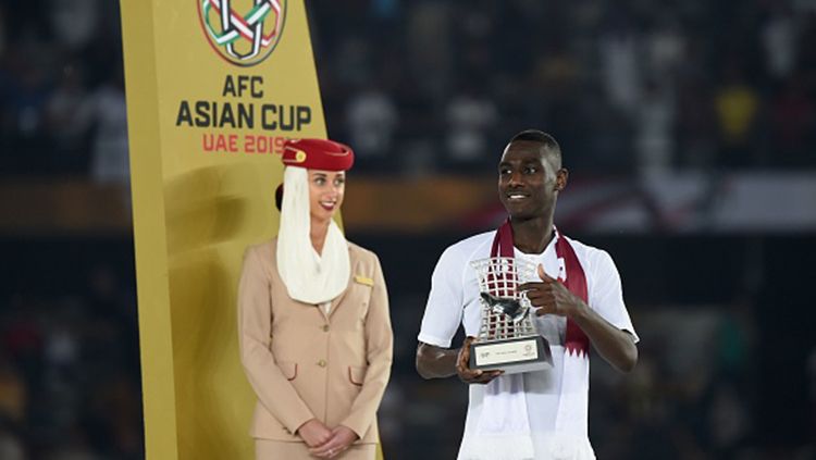 Almoez Ali, salah satu pemain yang berpartisipasi di Gold Cup 2021. Copyright: © GettyImages
