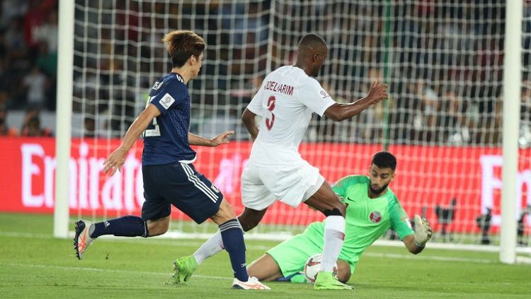 Kiper Timnas Qatar, Saad Al Sheeb. Copyright: © The-AFC.com