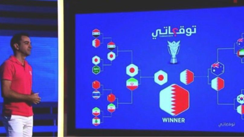 Xavi Hernandez memberikan prediksi Qatar juara Piala Asia 2019 Copyright: © SportBible