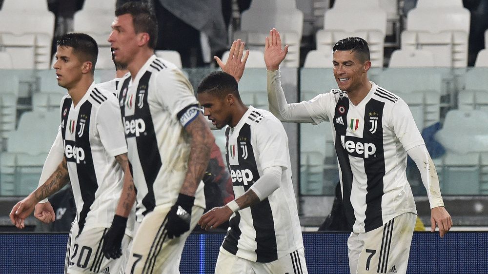 Selebrasi pemain Juventus Copyright: © Getty Images