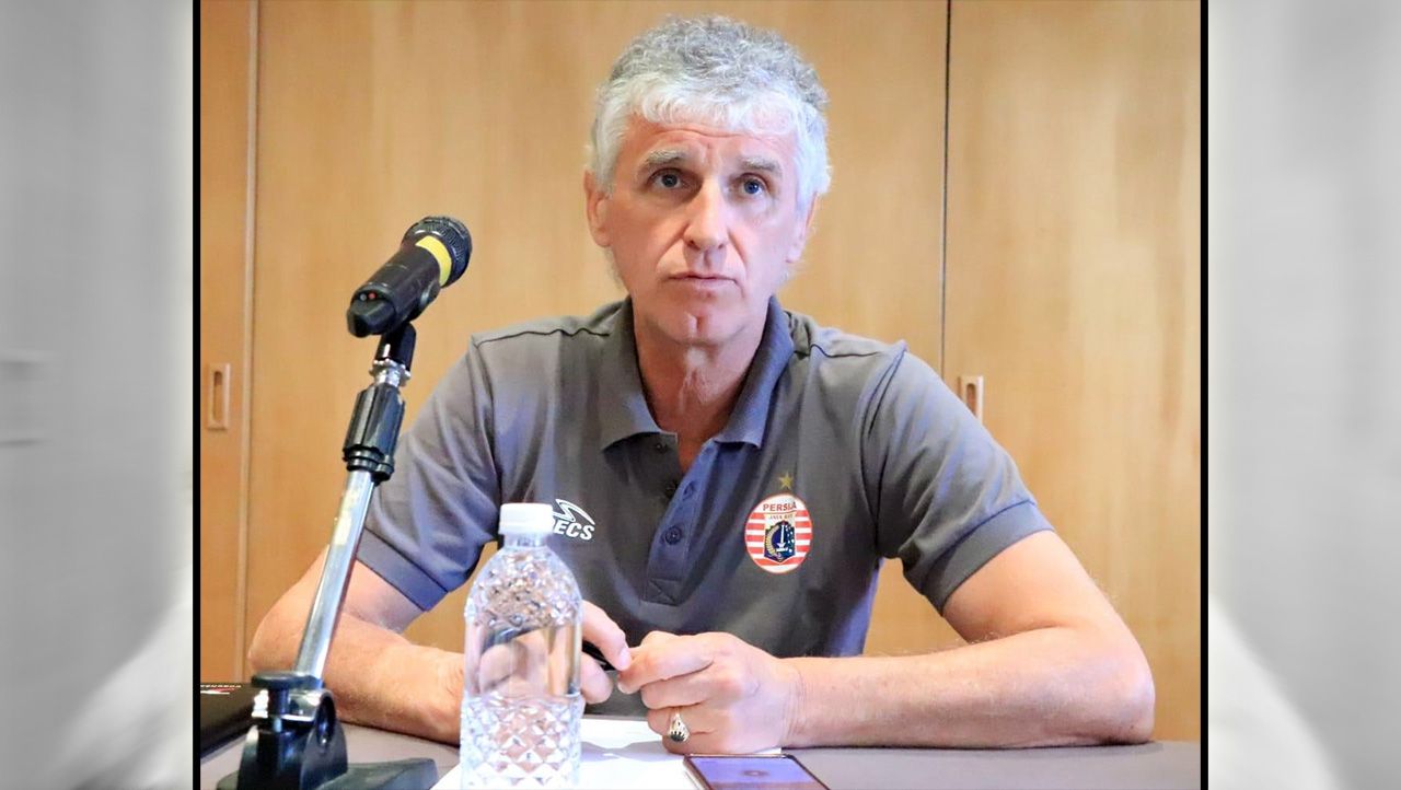 Pelatih Persija Jakarta, Ivan kolev. Copyright: © Media Persija