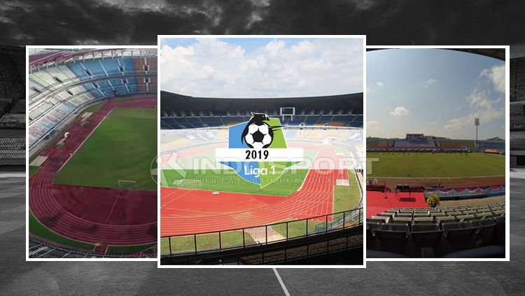 3 Stadion Dengan Kapasitas Terbanyak di Liga 1 2019 Copyright: © INDOSPORT