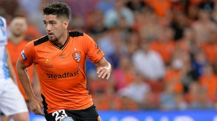 Pemain Newcastle Jets, Dimitri Petratos. Copyright: © Aussie Celebs