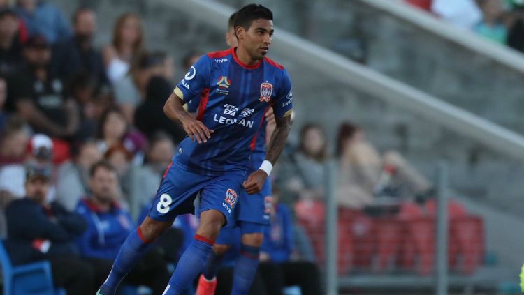 Pemain Newcastle Jets FC, Ronald Vargas Copyright: © Twitter