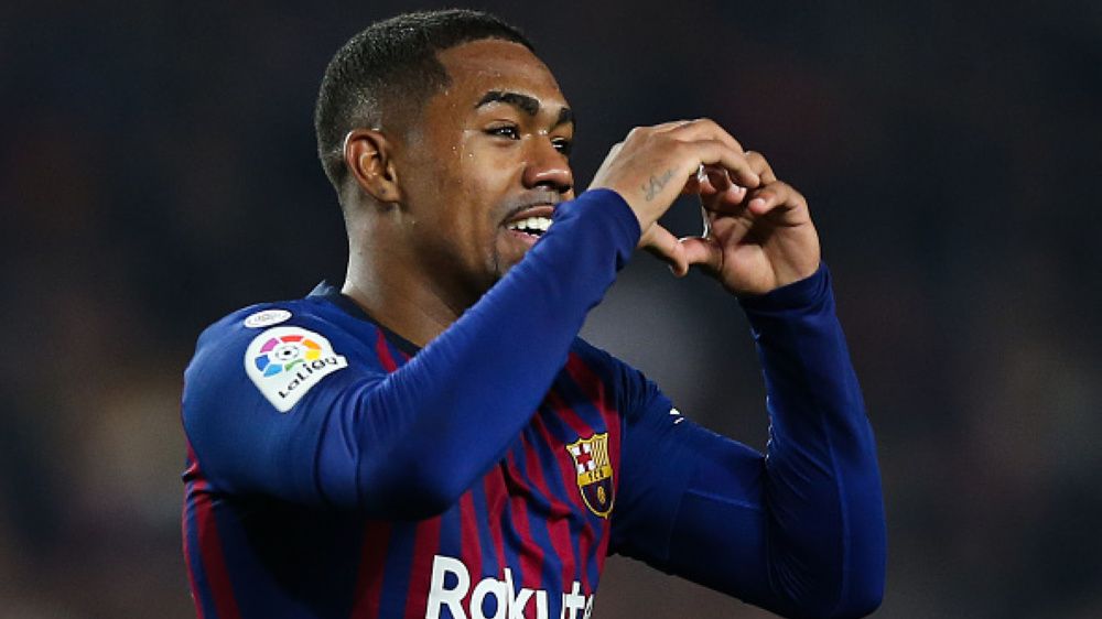 Salah satu pemain Barcelona, Malcom. Copyright: © GettyImages