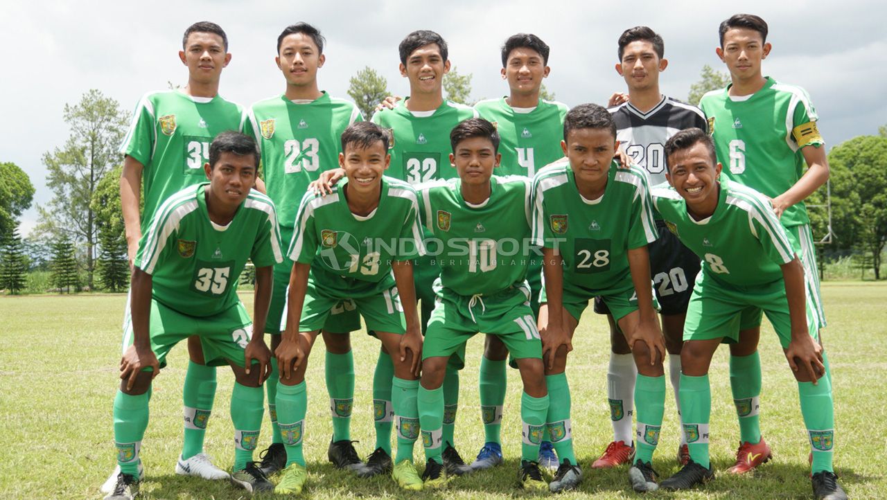 Tim Persebaya U-17 Copyright: © Ian Setiawan/Indosport.com