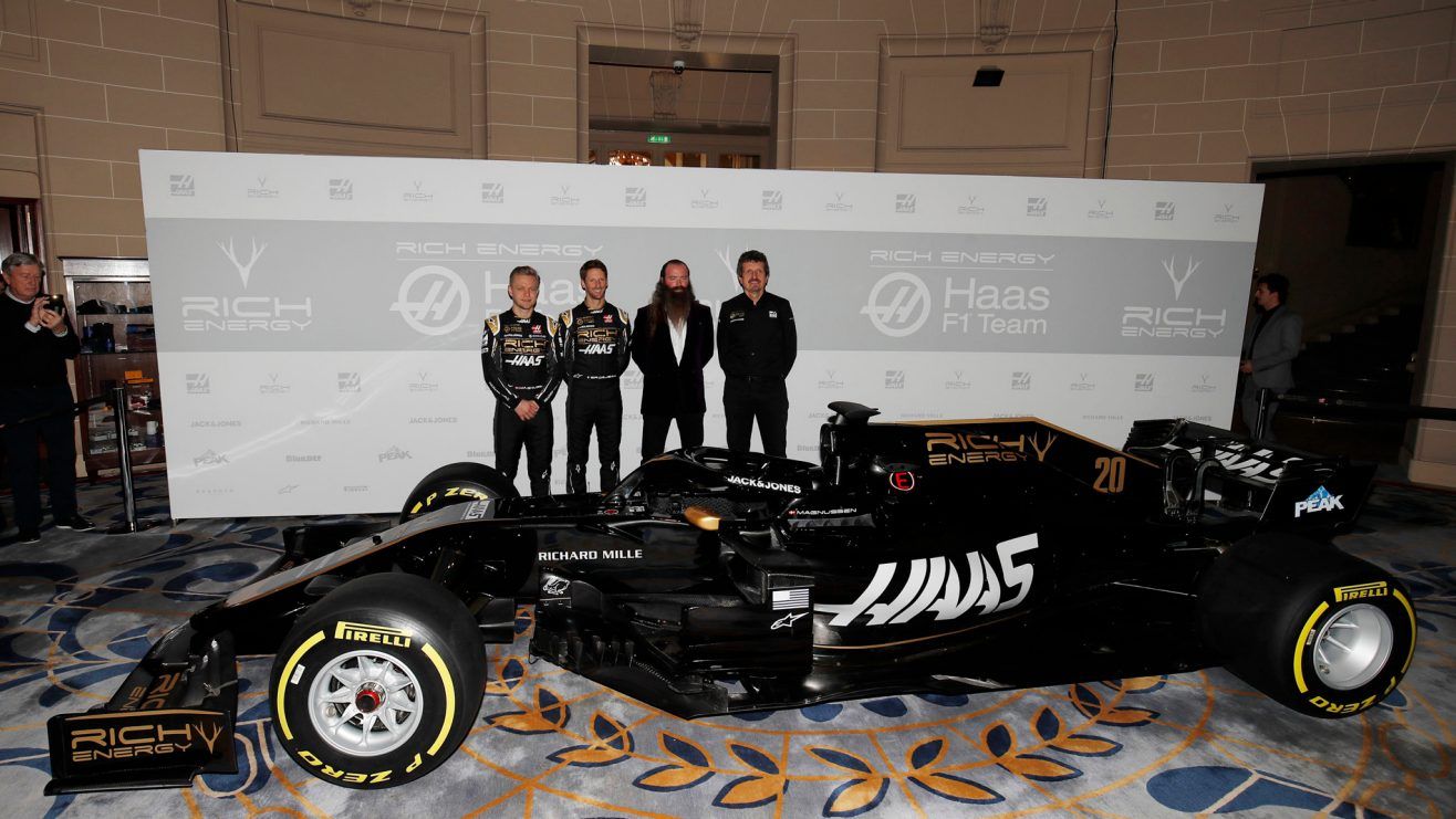Haas menjadi tim pertama yang merilis mobil baru menjelang Formula 1 2019 Copyright: © Formula 1