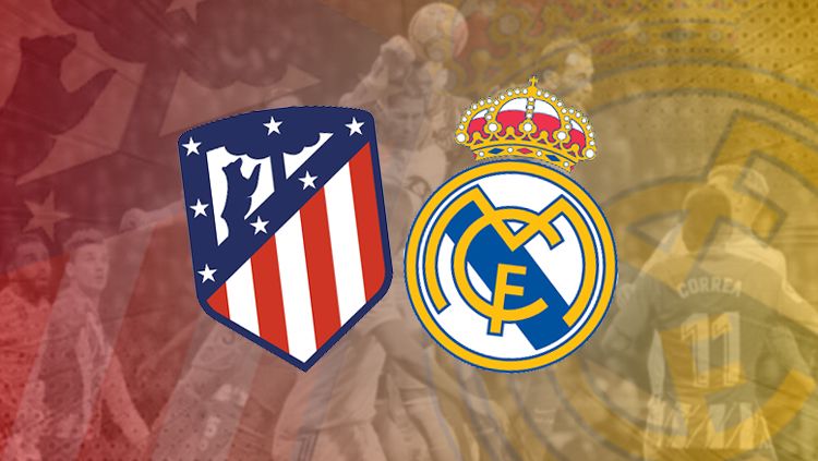 Atletico Madrid vs Real Madrid Copyright: © INDOSPORT