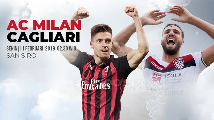 Prediksi AC Milan vs Cagliari Copyright: © INDOSPORT