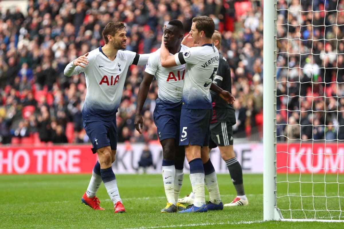 Perayaan gol Spurs Copyright: © Getty Images
