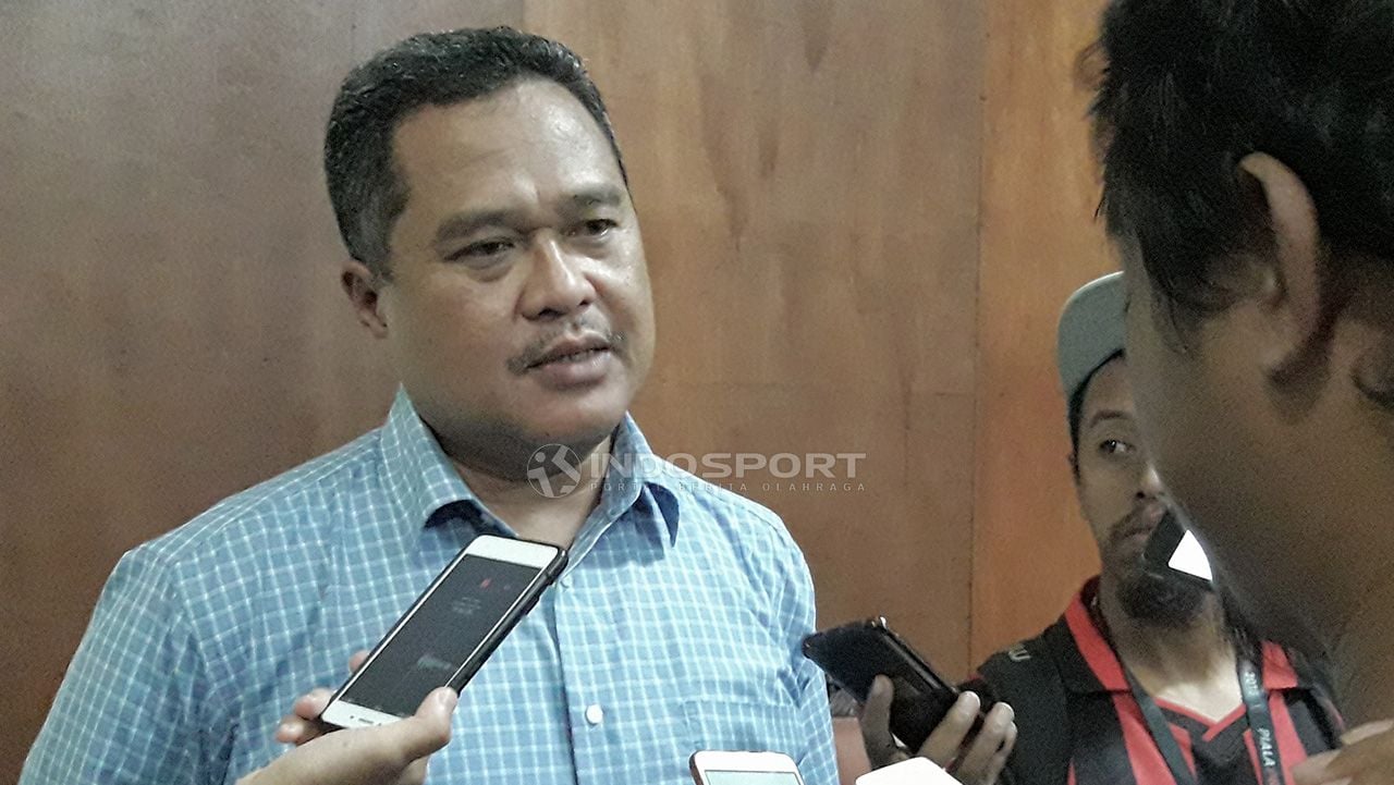 Ketua Panpel Arema FC, Abdul Haris masih menunggu bagaimana kejelasan teknis perihal pengamanan laga pada penerapan protokol kesehatan di lanjutan Liga 1 2020. Copyright: © Ian Setiawan/Indosport.com