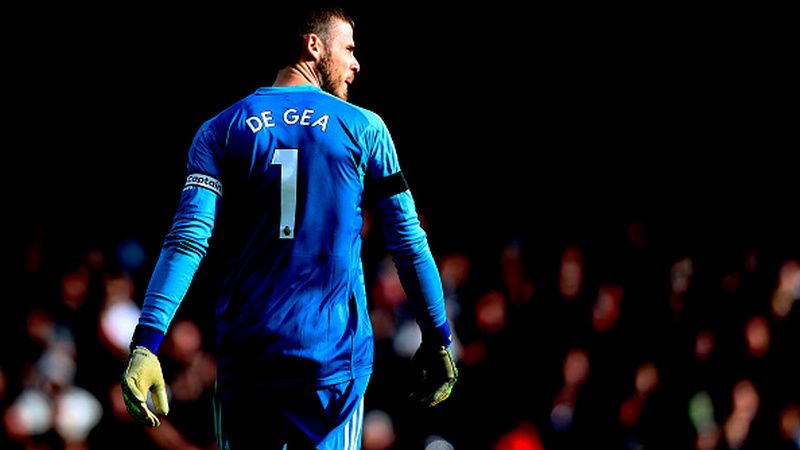 Kiper Manchester United, David de Gea, mendapat kecaman dari Paul Ince usai laga kontra Newcastle United di Liga Inggris, Minggu (06/10/19). Copyright: © GettyImages