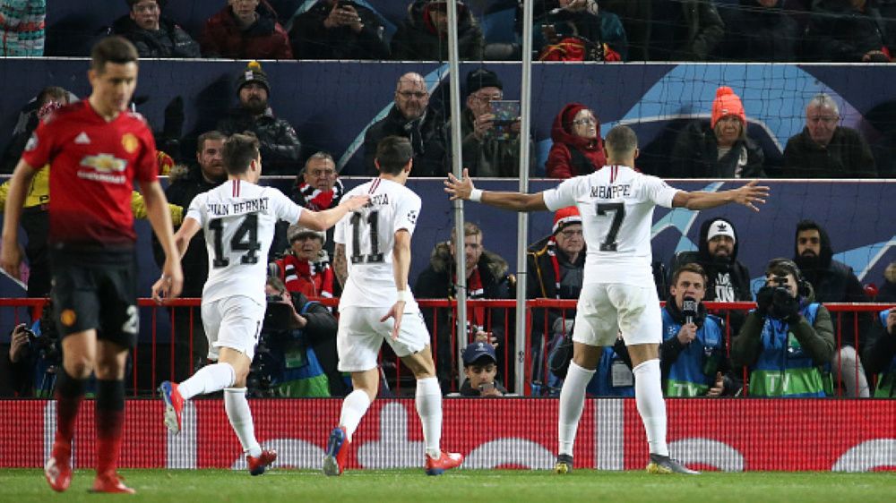 Perayaan Kemenangan Paris Saint-Germain Atas Manchester United Copyright: © GettyImages