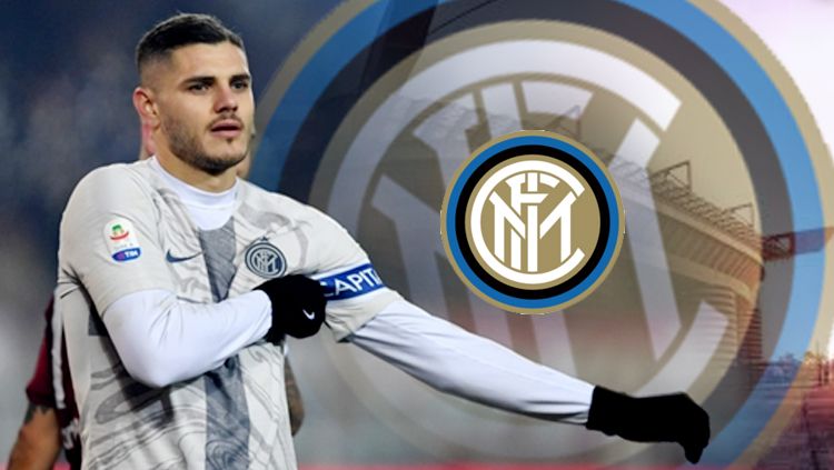 Atletico Madrid, ikut rebutan bersama Juventus dan Napoli untuk mendapat striker Inter Milan, Mauro Icardi. Copyright: © INDOSPORT