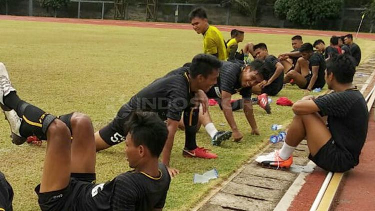 Skuat Sriwijaya FC Jalani Latihan Copyright: © Muhammad Effendi/INDOSPORT