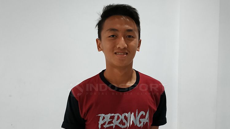 Richard Arbed Anderson saat ditemui INDOSPORT, Jumat (15/2/19). Copyright: © Fitra Herdian/Indosport