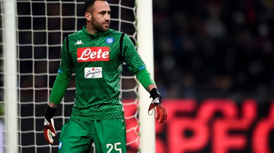 David Ospina, kiper Napoli yang dipinjam dari Arsenal. Copyright: © GettyImages