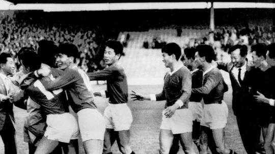 Timnas Korea Utara di Piala Dunia 1966 Copyright: © theafc.com