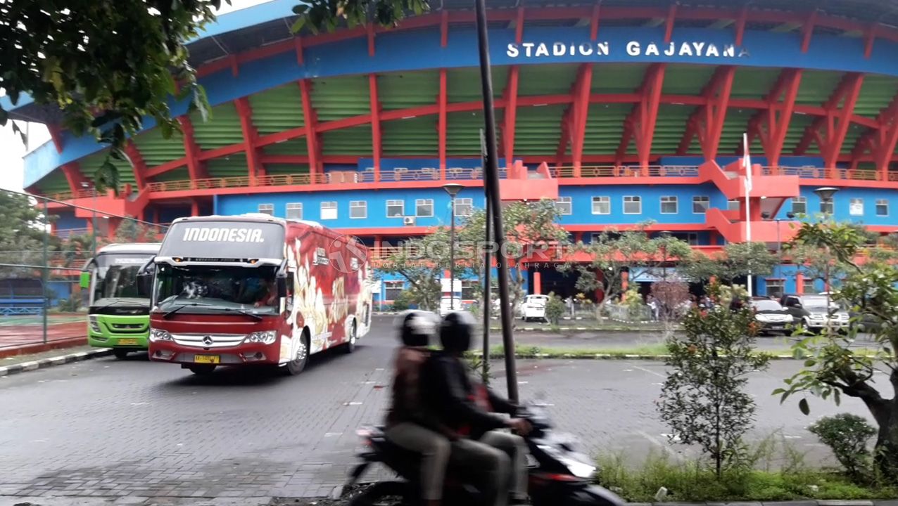 Arema FC ingin menggunakan Stadion Gajayana sebagai tempat latihan untuk sementara. Copyright: © Ian Setiawan/Indosport.com