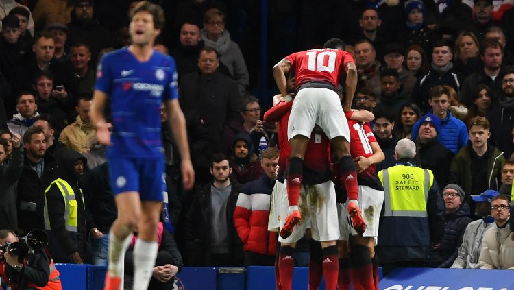 Chelsea vs Manchester United. Copyright: © GettyImages