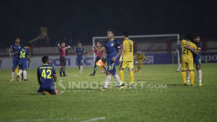 Laga leg pertama babak 16 besar Piala Indonesia, Bhayangkara FC vs PSIS Semarang Copyright: © Herry Ibrahim/INDOSPORT