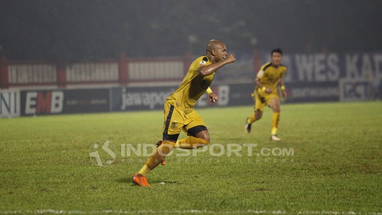 Laga leg pertama babak 16 besar Piala Indonesia, Bhayangkara FC vs PSIS Semarang Copyright: © Herry Ibrahim/INDOSPORT