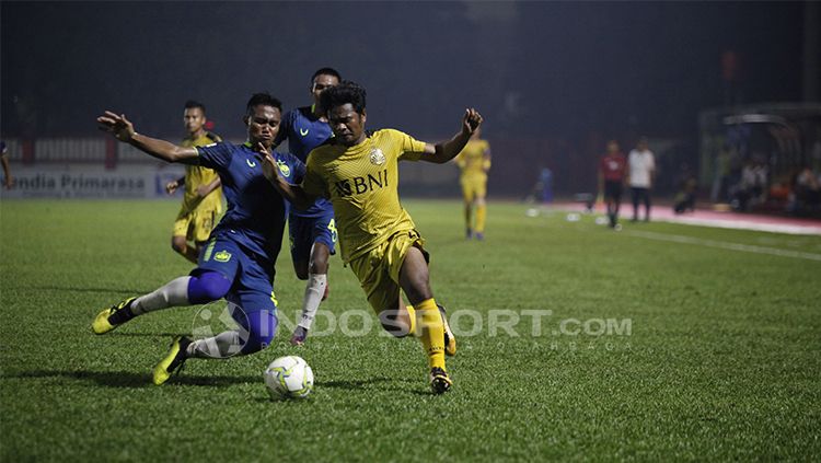 Laga leg pertama babak 16 besar Piala Indonesia, Bhayangkara FC vs PSIS Semarang Copyright: © Herry Ibrahim/INDOSPORT