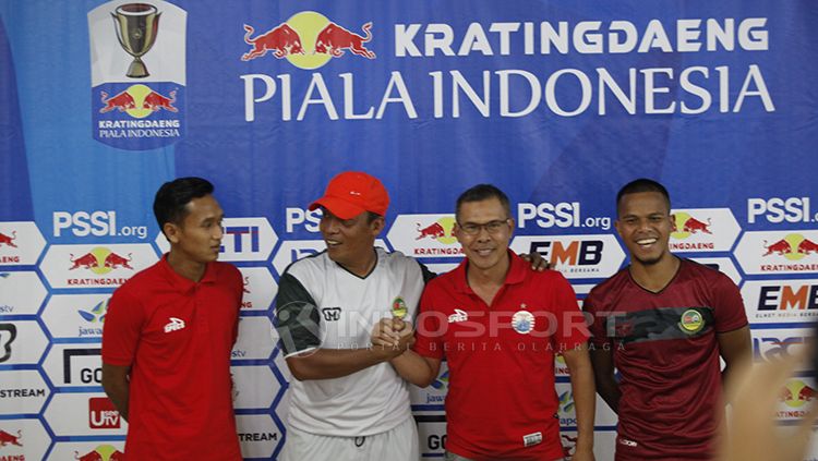 Jumpa pers jelang leg 2 babak 16 besar Persija vs PS Tira Persikabo Copyright: © Herry Ibrahim/INDOSPORT