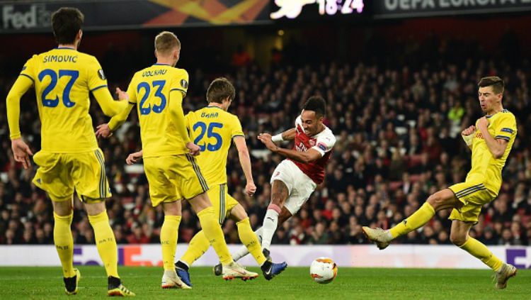 Arsenal vs BATE, pertandingan Liga Europa Copyright: © GettyImages