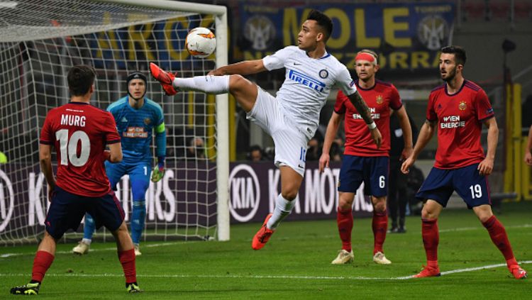 Inter Milan vs Rapid Wina, Pertandingan Liga Europa Copyright: © GettyImages