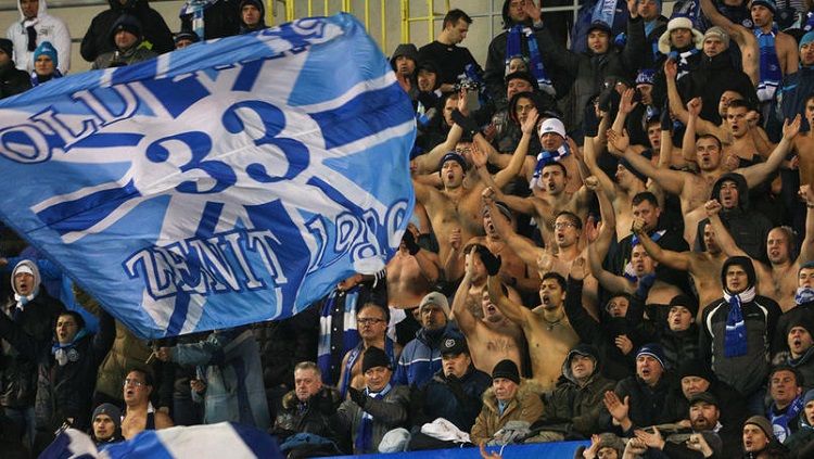 Ultras Zenit St Petersburg Copyright: © Fourfourtwo