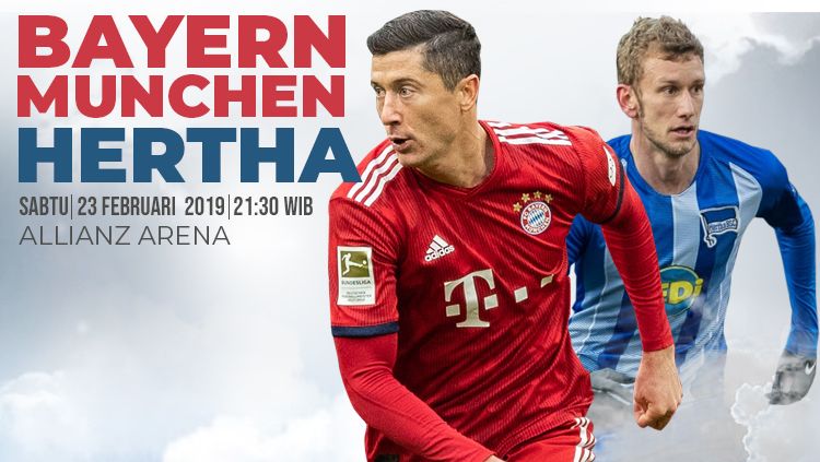 Prediksi Bayern Munchen vs Hertha BSC Copyright: &copy; INDOSPORT