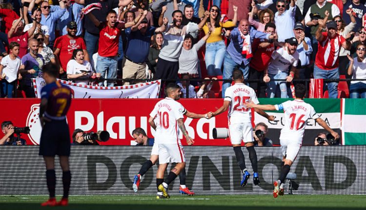 Sevilla vs Barcelona, La Liga Spanyol Copyright: © GettyImages