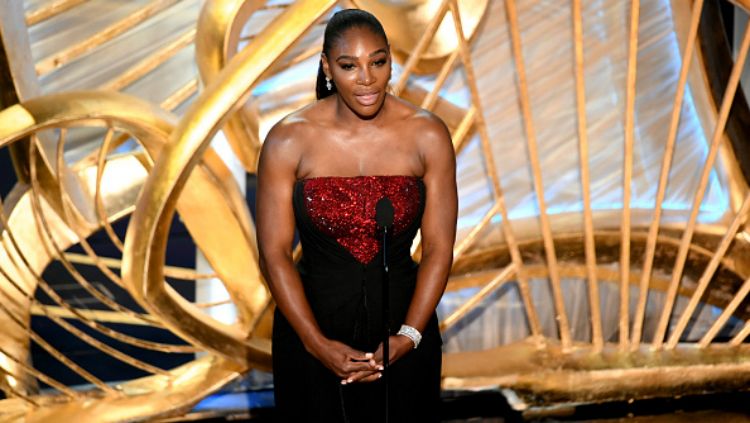 Petenis Serena Williams di Oscar 2019. Copyright: © INDOSPORT